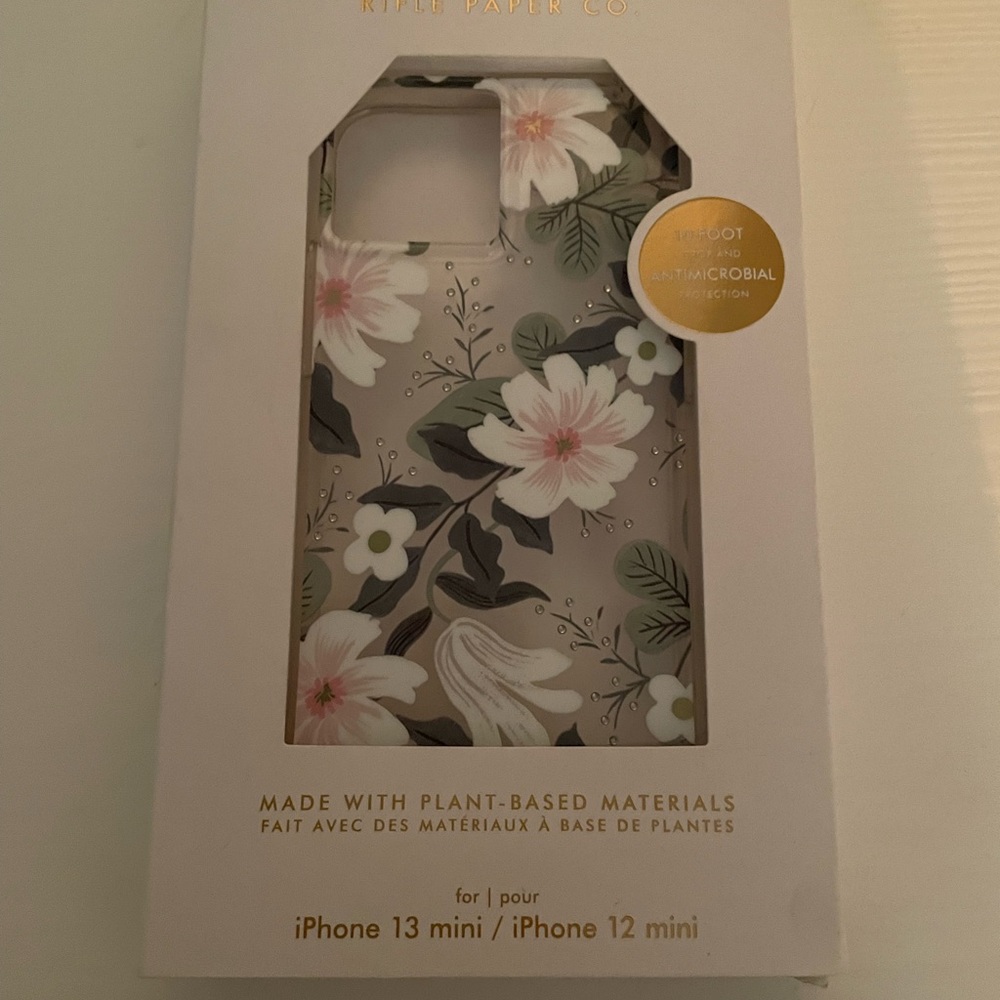 Rifle Paper co iPhone 13 mini Case NEW